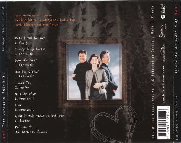 Trio Lorraine Desmarais - Love (CD, Album) (Near Mint (NM or M-)) - Image 4
