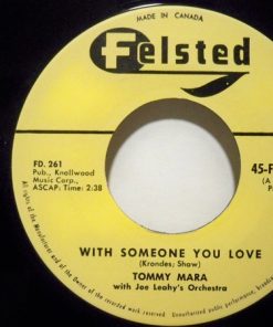 Alternative view of Tommy Mara With Joe Leahy Orchestra - Yancy Derringer / With Someone You Love (7", Single) (Very Good Plus (VG+))