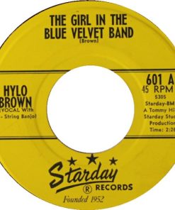 Hylo Brown - The Girl In The Blue Velvet Band / Time (7", Single) (Very Good Plus (VG+))