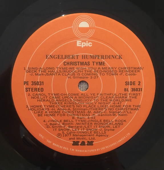 Engelbert Humperdinck - Christmas Tyme (LP, Album) (Mint (M)) - Image 4