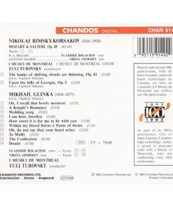 Alternative view of I Musici De Montréal, Yuli Turovsky -  Rimsky Korsakov: Mozart & Salieri (CD, Album) (Near Mint (NM or M-))