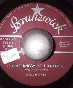 Linda Hopkins - I Don't Know You Anymore / Happiness (7", Single) (Very Good Plus (VG+))