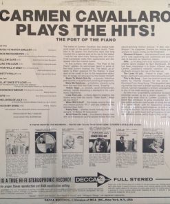 Alternative view of Carmen Cavallaro - Carmen Cavallaro Plays The Hits (LP) (Mint (M))