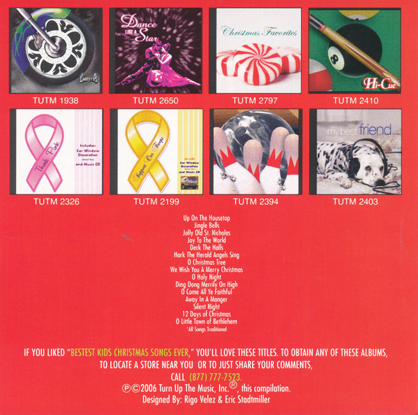 The Hit Crew - Bestest Kids Christmas Songs Ever (CD, Album) (Near Mint (NM or M-)) - Image 5