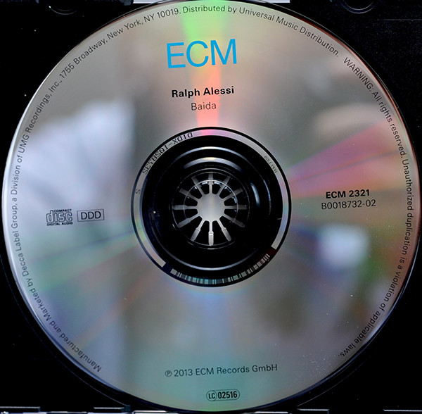 Ralph Alessi - Baida (CD, Album) (Mint (M)) - Image 5