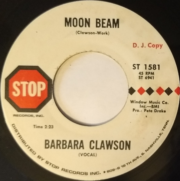 Barbara Clawson - Moon Beam / Moon Beam (7", Single, Promo) (Very Good Plus (VG+))