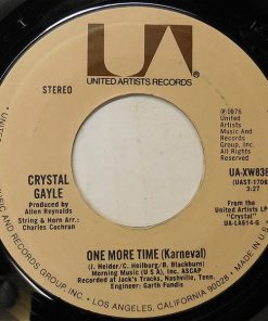 Crystal Gayle - One More Time (7", Single) (Very Good (VG))