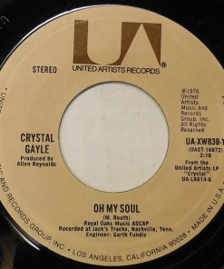 Alternative view of Crystal Gayle - One More Time (7", Single) (Very Good (VG))