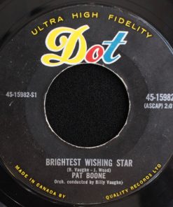 Pat Boone - Brightest Wishing Star (7", Single) (Near Mint (NM or M-))