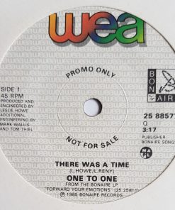 One To One - There Was A Time (7", Promo) (Near Mint (NM or M-)) - Image 3