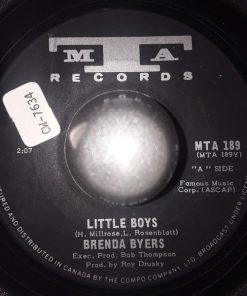 Brenda Byers - Little Boys (7", Single) (Very Good Plus (VG+))