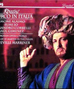 Alternative view of Gioacchino Rossini - Simone Alaimo, Sumi Jo, Alessandro Corbelli, Raul Gimenez, The Ambrosian Opera Chorus, The Academy Of St. Martin-in-the-Fields, Sir Neville Marriner - Il Turco In Italia (2xCD, Album + Box, Sli) (Near Mint (NM or M-))