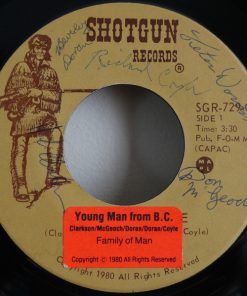 Family Of Man - Young Man From B.C. / Something To Sing About (7") (Very Good Plus (VG+))