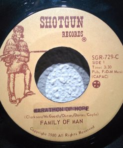 Alternative view of Family Of Man - Young Man From B.C. / Something To Sing About (7") (Very Good Plus (VG+))