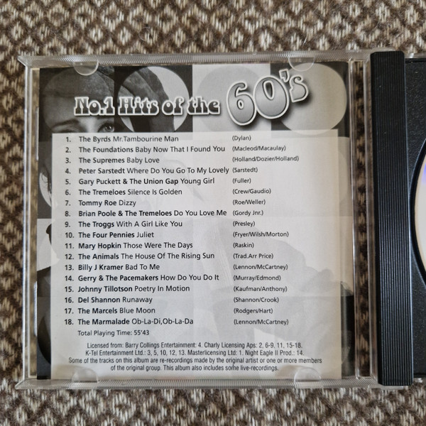 Various - No.1 Hits Of The 60's (CD, Comp) (Mint (M)) - Image 4
