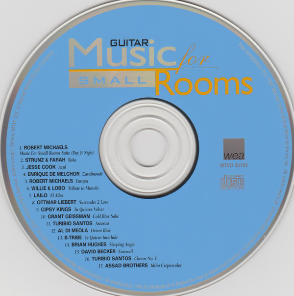 Various - Guitar Music For Small Rooms (CD, Album, RM) (Near Mint (NM or M-)) - Image 3