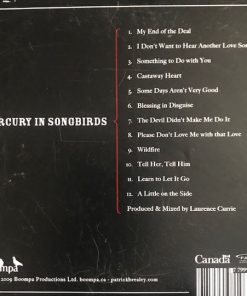 Alternative view of Patrick Brealey - Mercury In Songbirds (CD, Album) (Mint (M))