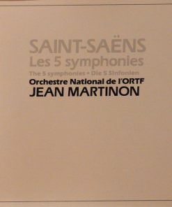 Camille Saint-Saëns, Orchestre National De L'ORTF, Jean Martinon - Les 5 Symphonies (2xCD, Comp, RM) (Near Mint (NM or M-)) - Image 5