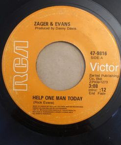 Zager & Evans - Help One Man Today (7") (Near Mint (NM or M-))
