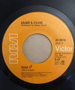 Alternative view of Zager & Evans - Help One Man Today (7") (Near Mint (NM or M-))