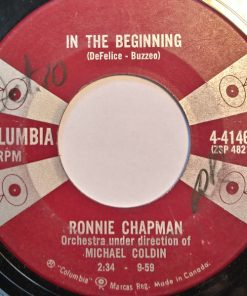 Ronnie Chapman -  In The Beginning / Annie B. Is Gone  (7") (Very Good Plus (VG+))