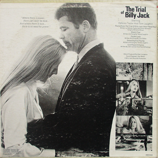 Elmer Bernstein - Original Music From The Film The Trial Of Billy Jack (LP, Album) (Mint (M)) - Image 2
