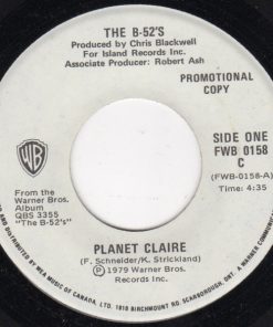The B-52's - Planet Claire (7", Promo) (Near Mint (NM or M-))