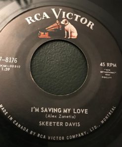 Skeeter Davis - I'm Saving My Love / Somebody Else On Your Mind (7") (Good Plus (G+))