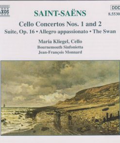 Camille Saint-Saëns - Maria Kliegel, Bournemouth Sinfonietta, Jean-François Monnard - Cello Concertos Nos. 1 And 2 • Suite, Op. 16 • Allegro Appassionato • The Swan (CD, Album) (Near Mint (NM or M-))