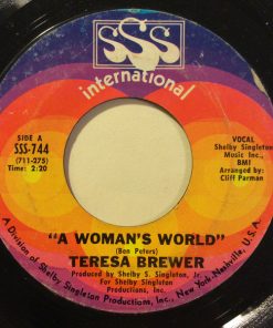 Teresa Brewer - A Woman's World / Ride-A-Roo (7") (Very Good Plus (VG+))