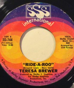 Alternative view of Teresa Brewer - A Woman's World / Ride-A-Roo (7") (Very Good Plus (VG+))