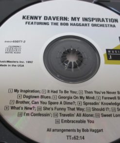 Alternative view of Kenny Davern Featuring The Bob Haggart Orchestra* - My Inspiration (CD, Album) (Near Mint (NM or M-))