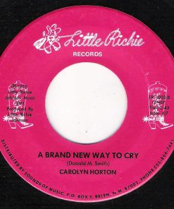 Alternative view of Carolyn Horton - Holding You Was Just Too Hard / A Brand New Way To Cry (7", Single) (Very Good Plus (VG+))