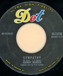 Alternative view of Johnny Maddox (2) - Don't Get Around Much Anymore / Sympathy (7", Single) (Very Good Plus (VG+))