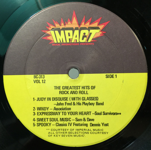 Various - The Greatest Hits Of Rock And Roll - Vol 12 (LP, Comp) (Mint (M)) - Image 3