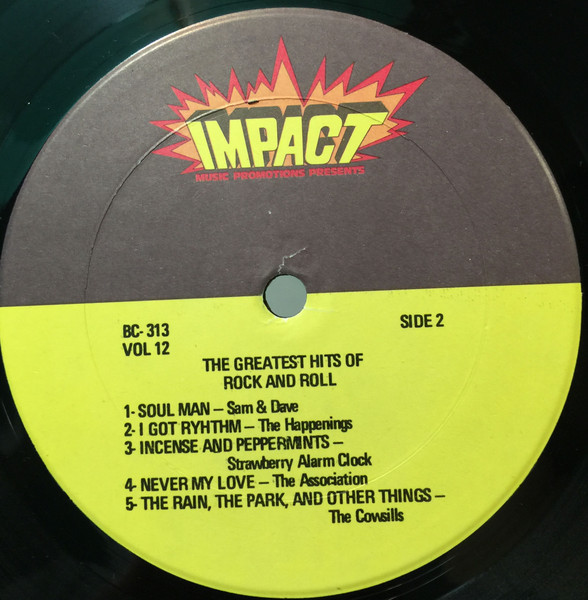 Various - The Greatest Hits Of Rock And Roll - Vol 12 (LP, Comp) (Mint (M)) - Image 4