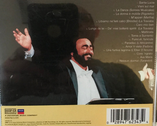 Luciano Pavarotti - The Best Of Luciano Pavarotti (CD, Comp, RM) (Near Mint (NM or M-)) - Image 3
