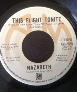 Nazareth (2) - This Flight Tonite (7") (Near Mint (NM or M-))
