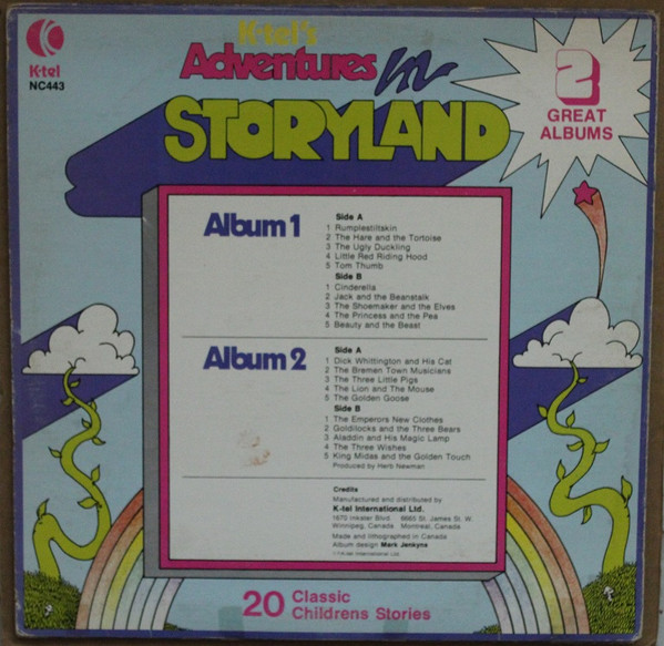 Unknown Artist - K-tel's Adventures In Storyland (2xLP, Album, Ltd) (Mint (M)) - Image 2