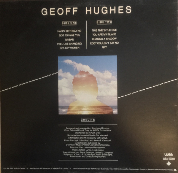 Geoff Hughes - Geoff Hughes (LP, Album) (Mint (M)) - Image 2