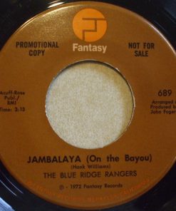 Blue Ridge Rangers - Jambalaya (On The Bayou) / Working On A Building (7", Single, Promo) (Very Good Plus (VG+))