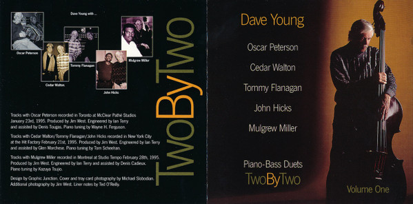 Dave Young (3) - Piano-Bass Duets : Two By Two / Volume One (CD, Album) (Near Mint (NM or M-)) - Image 3