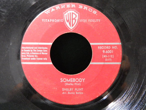 Shelby Flint - Angel On My Shoulder (7") (Near Mint (NM or M-)) - Image 2