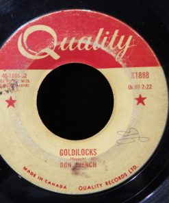 Alternative view of Don French - Lonely Saturday Night / Goldilocks (7") (Very Good Plus (VG+))