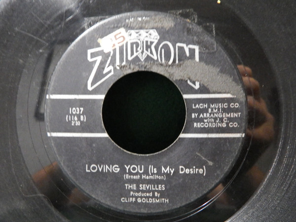 The Sevilles - Charlena / Loving You (Is My Desire) (7") (Very Good Plus (VG+)) - Image 2