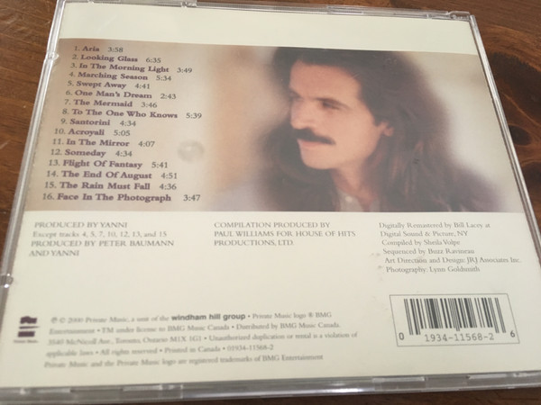 Yanni (2) - The Very Best Of Yanni (CD, Comp, RM) (Near Mint (NM or M-)) - Image 4
