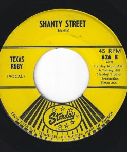 Alternative view of Curly Fox / Texas Ruby - The Old Grey Mule / Shanty Street (7", Single) (Very Good Plus (VG+))