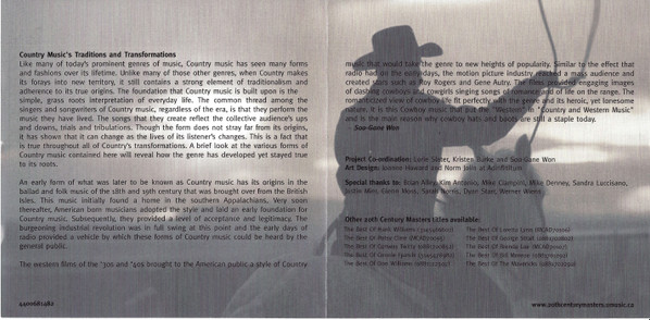 Various - The Best Of Classic Country Volume 1 (CD, Comp) (Near Mint (NM or M-)) - Image 3