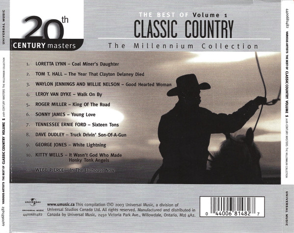 Various - The Best Of Classic Country Volume 1 (CD, Comp) (Near Mint (NM or M-)) - Image 5