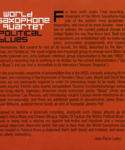 Alternative view of World Saxophone Quartet - Political Blues (CD, Album) (Near Mint (NM or M-))